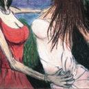 Meninas más, mulheres nuas